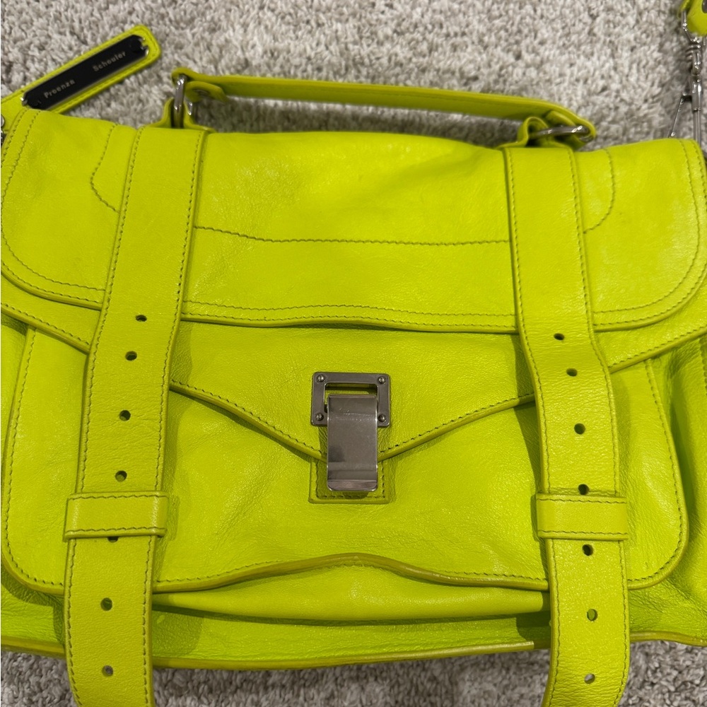 Proenza Schouler PS1 Medium Satchel Sulfer - Picture 7 of 15